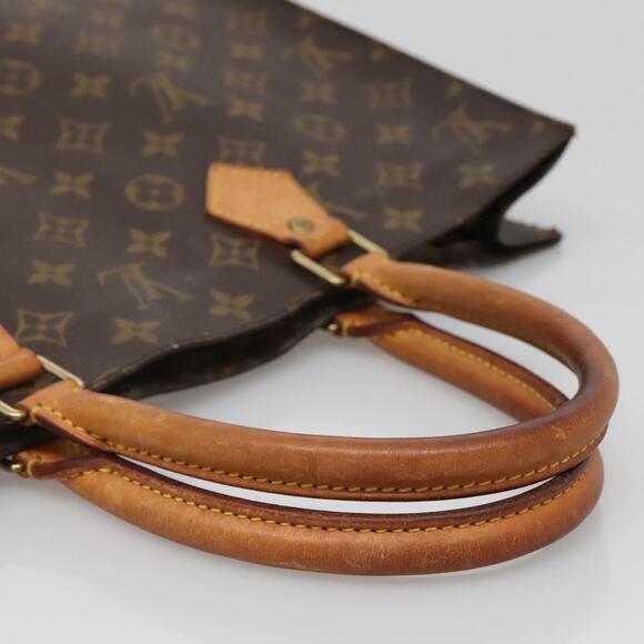 LOUIS VUITTON Monogram Sac Plat Hand Bag M51140 - Picture 7 of 12